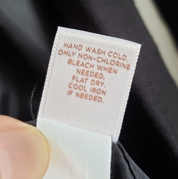 Black Asymmetrical Blazer, Open, no button Black Blazer in Rayon Material - Picture 5 of 6